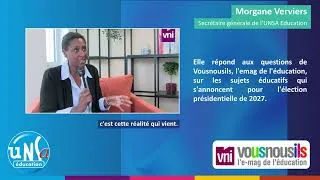Miniature : Morgane Verviers sur l'emag de l'éducation Vous Nous Ils