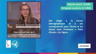 Miniature : Marie-Laure Tirelle dans l’émission « Paris d’école » du Figaro.