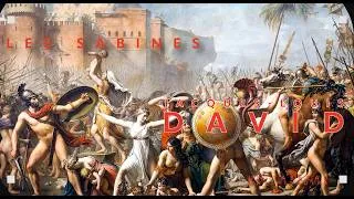 Miniature : Les Sabines (1799) - Jacques Louis David