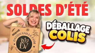 Miniature : Ouverture de mon colis David Vanille | Soldes d'été ☀️