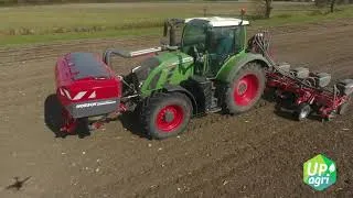 Miniature : Démo semoir Horsch Maestro RX 8 rangs et trémie frontale Partner 2000