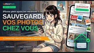 Miniature : iPhone plein ? Sauvegardez vos photos à la maison, sans iCloud ni abonnement (gratuit)