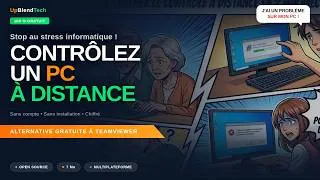 Miniature : Prenez le Contrôle d'un PC à Distance — 100 % Gratuit et Sans Compte