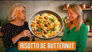 Miniature : Le Risotto Butternut et Châtaignes - Végétarien - Nos recettes engagées avec Recettes et Cabas –EP 4