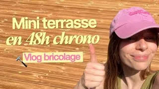 Miniature : CRÉER UNE MINI TERRASSE POUR 500€ ? - Vlog bricolage #3