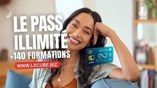 Miniature : PODCAST - LE CUBE Formations propose le Pass Illimité : +140 formations en ligne.