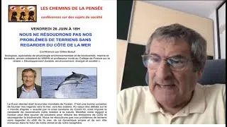 Miniature : NOUS NE RÉSOUDRONS PAS NOS PROBLÈMES DE TERRIENS SANS REGARDER DU CÔTÉ DE LA MER