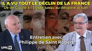 Miniature : Entretien avec Philippe de Saint-Robert : il a suivi le déclin de la France