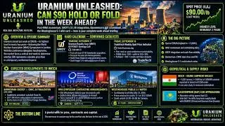 Miniature : Uranium Unleashed: Can $90 Hold or Fold in the Week Ahead?