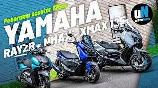 Miniature : Yamaha RayZR, NMAX ou XMAX 125 : Ne vous trompez pas de scooter !