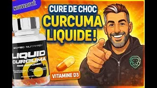 Miniature : ✅ Curcuma Liquide Scitec + D3 : l’association naturelle pour les articulations et l’immunité
