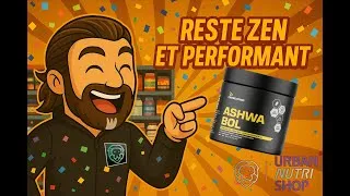 Miniature : AshwaBol KSM-66 : L’anti-stress ultime pour booster ton corps et ton mental!#urbannutrishop #muscle
