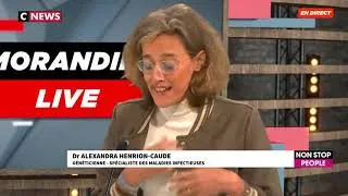 Miniature : LA GENETICIENNE ALEXANDRA HENRION-CLAUDE MAGISTRALE FACE A UN MEDECIN FAVORABLE AU VACCIN POUR TOUS!