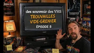 Miniature : Collection VHS ÉPISODE 8 des trouvaille en Vide Grenier et des cadeaux 