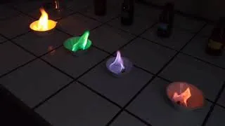 Miniature : TP Flammes colorées