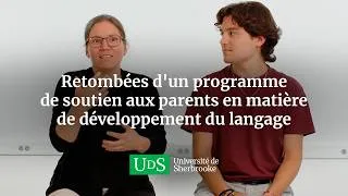 Miniature : Retombées d'un programme de soutien aux parents en matière de développement du langage