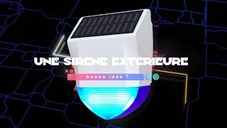 Miniature : Test de la Sirène intrusion Extérieur zigbee solaire
