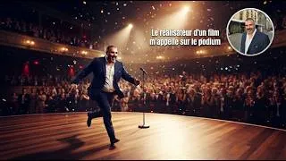Miniature : Le réalisateur d'un film m'appelle sur le podium