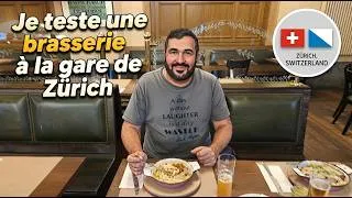 Miniature : Je teste une brasserie à la gare de Zürich