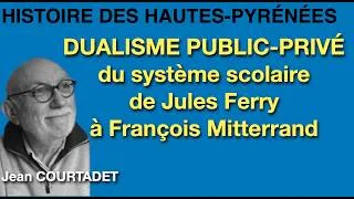 Miniature : Histoire des H-P. Dualisme école publique-école privée de Jules Ferry à François Mitterrand.