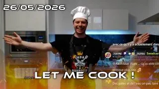 Miniature : LET ME COOK (plus jamais) ! Stream cuisine des 100 subs !
