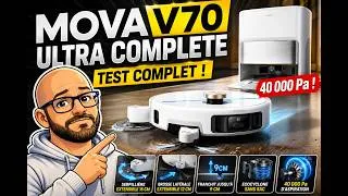 Miniature : Le MOVA V70 Ultra Complete est-il vraiment le robot aspirateur laveur le plus avancé du moment ?