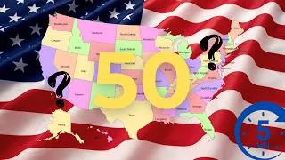 Miniature : 50 ÉTATS des ÉTATS-UNIS en 5 MINUTES ?! (Challenge Géographie #5)