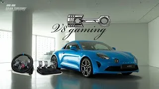 Miniature : RETOURE SUR GRAN TURISMO SPORT  AVEC VOLANT G29 [V8GAMING]