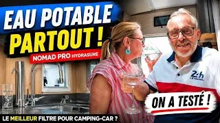 Miniature : HYDRASURE NOMAD PRO : l'eau potable partout en camping-car ? Notre test complet !