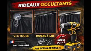 Miniature : Pose de Rideaux Occultants Combi T3 T4 T5  (sans couture) Renault Express
