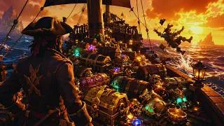 Miniature : On a FARMÉ pendant des heures sur Sea of Thieves… et ça a fini en n'importe quoi ! 🏴‍☠️😂