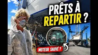 Miniature : Carénage terminé, moteur réparé : Vagabond retourne enfin à l’eau ! | Vlog 126