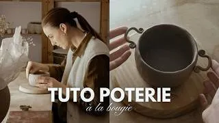Miniature : Si la poterie était un film... CRÉATION D'UN BOL - TUTO COZY ASMR dans mon studio de céramique 🤍