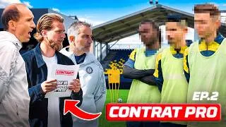 Miniature : QUI VA SIGNER PRO ? (Ep 2) - Les 3 finalistes intègrent la LIGUE 2 (sont-ils au niveau ?)