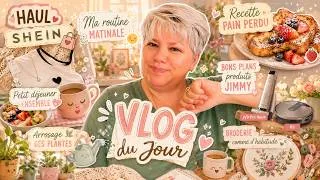Miniature : VLOG #274: SHEIN,routine matinale,pain perdu, broderie