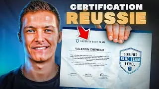 Miniature : Comment j'ai réussi la certification Blue Team Level 1 ? (BTL1)