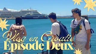 Miniature : bien arrivés en... CROATIE !! — vlog en croatie (épisode 2)