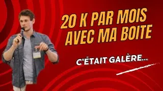Miniature : 20k par mois avec mon entreprise ! (Mais je peux tout perdre...)
