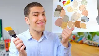 Miniature : Comment obtenir la couleur beige en peinture ? #ParlonsCouleurs
