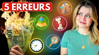 Miniature : Investissement : 5 erreurs qui te coûtent TRÉS CHER!