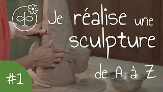 Miniature : [Sculpture live 01] - De la BOUSE à l'ŒUVRE D'ART. Les fondations.