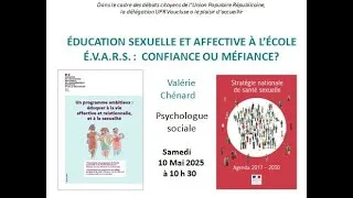Miniature : Éducation sexuelle et affective à l'école : ÉVARS, confiance ou méfiance?
