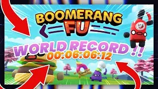 Miniature : Boomerang Fu — 3v3 FLAWLESS SPEEDRUN CHALLENGE — WORLD RECORD (00:06:06:12) !!