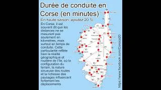 Miniature : Conduire en Corse : Pourquoi 50 km peuvent prendre 2 heures ! 🚗🏔️
