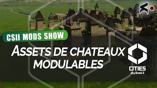 Miniature : Assets de châteaux modulables | Cities Skylines II Mods show