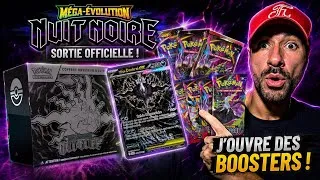 Miniature : 🔥 SORTIE OFFICIELLE de Pokémon Nuit Noire ! J’ouvre les premiers boosters ! 😱