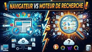 Miniature : Navigateur Web et Moteur de Recherche, c'est quoi la différence? - Cours Informatique