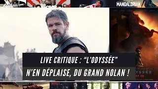 Miniature : Live "L'ODYSSÉE" : UN FILM QUI DÉRANGE, MAIS UNE PERLE POUR NOLAN ! Critique du Film