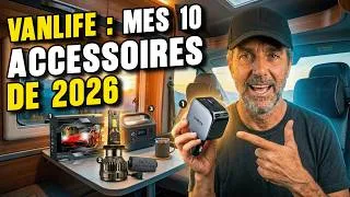Miniature : 10 accessoires que j'utilise vraiment en vanlife | Pas de bullshit