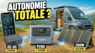 Miniature : Autonomie totale en van ? Je teste la batterie Aferiy P280